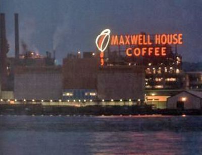 Maxwell House Coffee Sign